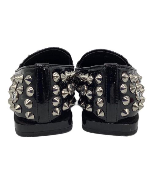 STACCATO（スタッカート）STACCATO (スタッカート) JEREMY SCOTT (ジェレミースコット) スタッズパンプス ブラック サイズ:23の古着・服飾アイテム