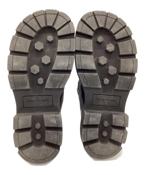 Maison Margiela（メゾンマルジェラ）Maison Margiela (メゾンマルジェラ) メリージェーンレザーシューズ ダークブラウン サイズ:40の古着・服飾アイテム