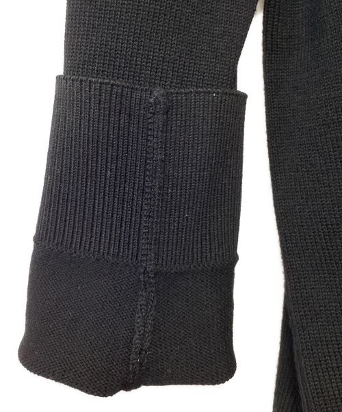 BURBERRY（バーバリー）BURBERRY (バーバリー) クルーネックニット ブラック×ホワイト サイズ:SIZE Sの古着・服飾アイテム