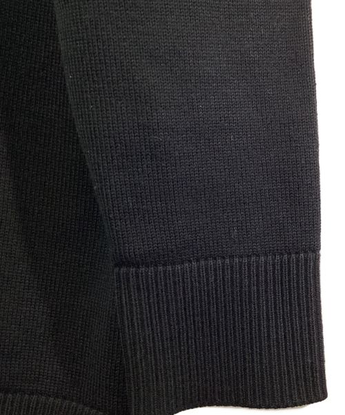 BURBERRY（バーバリー）BURBERRY (バーバリー) クルーネックニット ブラック×ホワイト サイズ:SIZE Sの古着・服飾アイテム