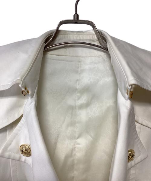 Roen（ロエン）Roen (ロエン) トレンチコート ホワイト サイズ:44の古着・服飾アイテム