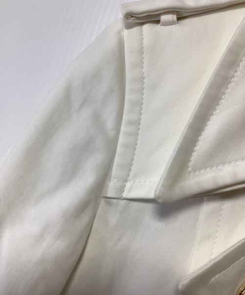 Roen（ロエン）Roen (ロエン) トレンチコート ホワイト サイズ:44の古着・服飾アイテム