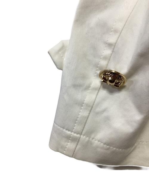 Roen（ロエン）Roen (ロエン) トレンチコート ホワイト サイズ:44の古着・服飾アイテム