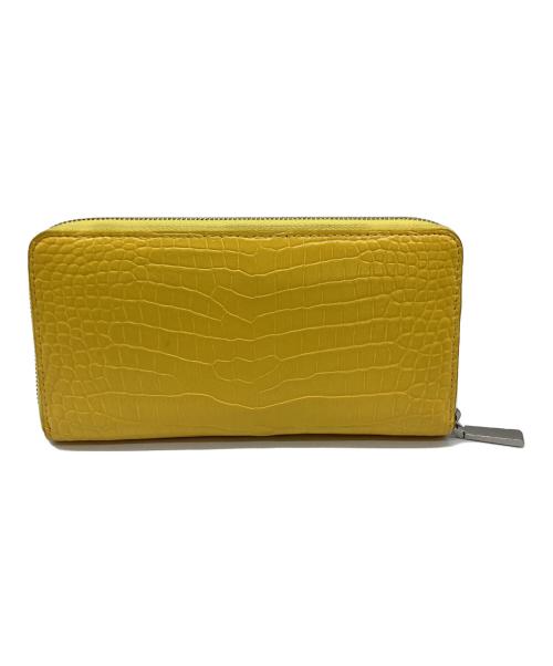 RODANIA（ロダニア）RODANIA (ロダニア) ジップウォレット イエローの古着・服飾アイテム