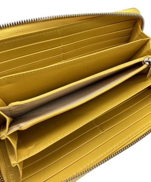 RODANIA（ロダニア）RODANIA (ロダニア) ジップウォレット イエローの古着・服飾アイテム