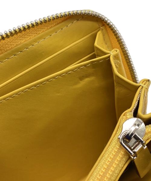 RODANIA（ロダニア）RODANIA (ロダニア) ジップウォレット イエローの古着・服飾アイテム