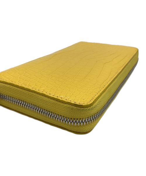 RODANIA（ロダニア）RODANIA (ロダニア) ジップウォレット イエローの古着・服飾アイテム