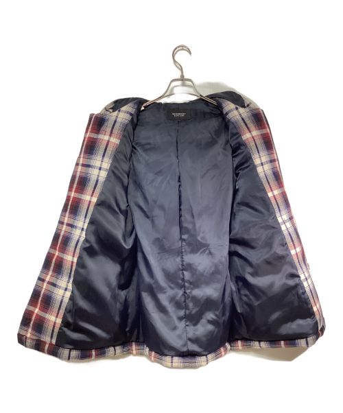 BURBERRY BLACK LABEL（バーバリーブラックレーベル）BURBERRY BLACK LABEL (バーバリーブラックレーベル) ダッフルダウンジャケット トリコロールカラー サイズ:Lの古着・服飾アイテム