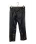 MM6 Maison Margiela (エムエムシックス メゾンマルジェラ) レザーパンツ ブラック サイズ:42：11000円