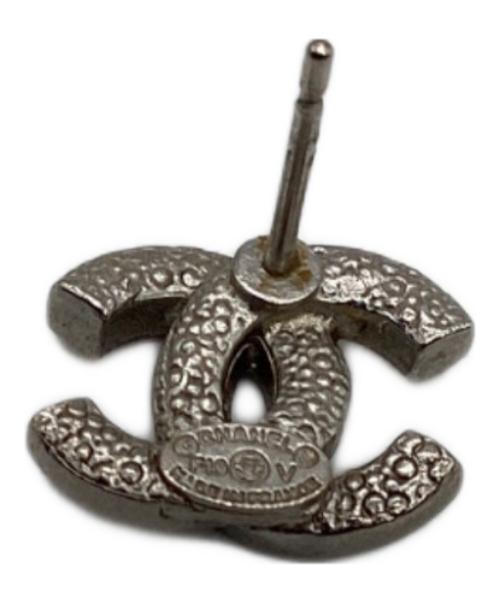 CHANEL（シャネル）CHANEL (シャネル) ココマークインストーンピアス シルバーの古着・服飾アイテム