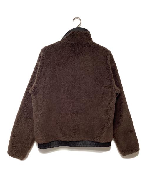 PUMA（プーマ）PUMA (プーマ) リバーシブルボアジャケット ブラウン×ブラック サイズ:L 未使用品の古着・服飾アイテム