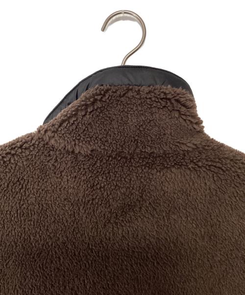 PUMA（プーマ）PUMA (プーマ) リバーシブルボアジャケット ブラウン×ブラック サイズ:L 未使用品の古着・服飾アイテム