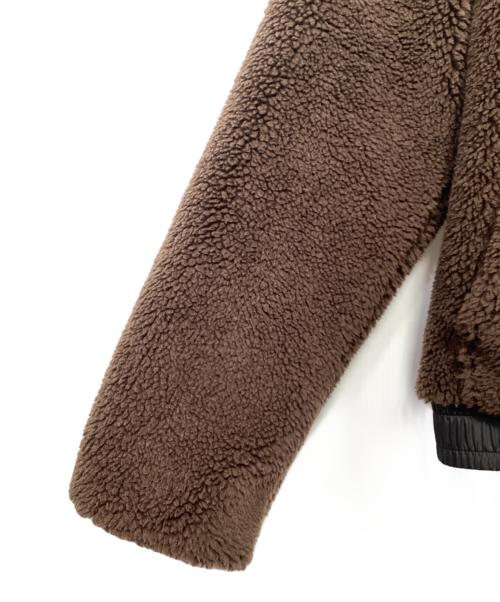 PUMA（プーマ）PUMA (プーマ) リバーシブルボアジャケット ブラウン×ブラック サイズ:L 未使用品の古着・服飾アイテム