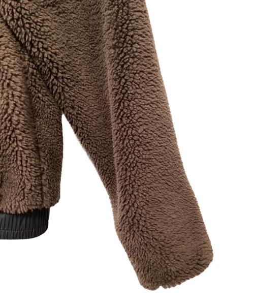 PUMA（プーマ）PUMA (プーマ) リバーシブルボアジャケット ブラウン×ブラック サイズ:L 未使用品の古着・服飾アイテム