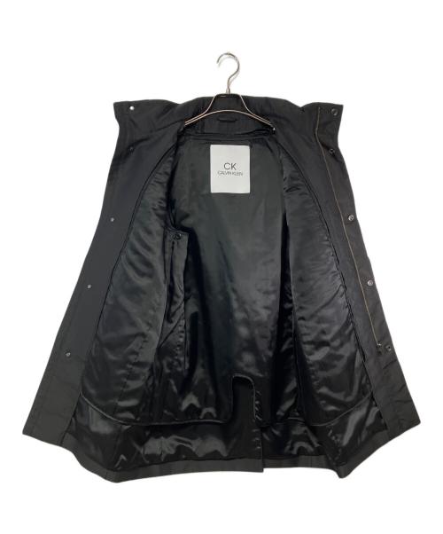 Calvin Klein（カルバンクライン）Calvin Klein (カルバンクライン) ライナー付比翼コート グレー サイズ:36の古着・服飾アイテム