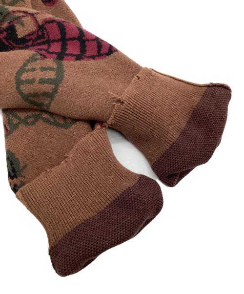 HIGH-GATE（ハイゲート）HIGH-GATE (ハイゲート) ニットカーディガン ブラウン サイズ:1の古着・服飾アイテム