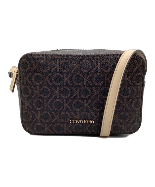 Calvin Klein（カルバンクライン）Calvin Klein (カルバンクライン) ショルダーバッグ ブラウンの古着・服飾アイテム