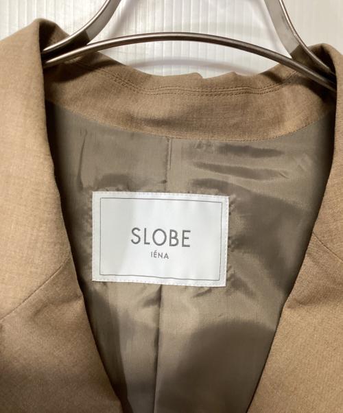 SLOBE IENA（スローブ イエナ）SLOBE IENA (スローブ イエナ) ダブルブレストベスト ライトブラウン サイズ:SIZE Fの古着・服飾アイテム
