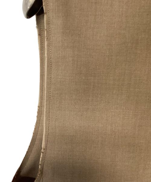 SLOBE IENA（スローブ イエナ）SLOBE IENA (スローブ イエナ) ダブルブレストベスト ライトブラウン サイズ:SIZE Fの古着・服飾アイテム