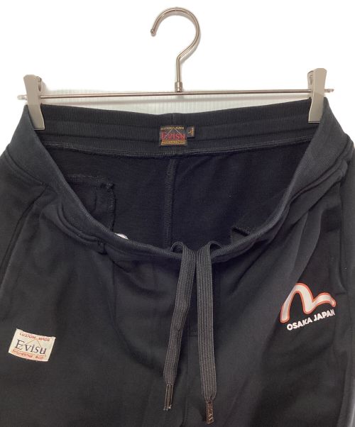 EVISU（エヴィス）EVISU (エビス) 大黒プリントスウェットパンツ ブラック サイズ:SIZE Lの古着・服飾アイテム