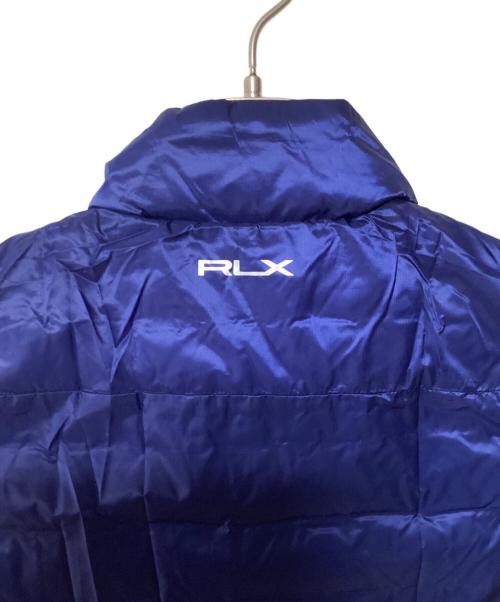 RLX RALPH LAUREN（アールエルエックスラルフローレン）RLX RALPH LAUREN (アールエルエックスラルフローレン) リバーシブルダウンベスト ネイビー×レッド サイズ:Mの古着・服飾アイテム