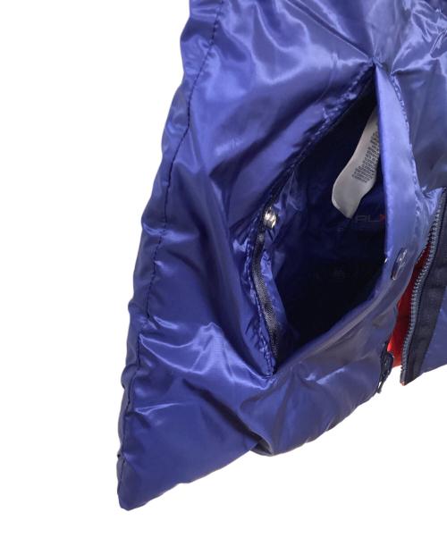 RLX RALPH LAUREN（アールエルエックスラルフローレン）RLX RALPH LAUREN (アールエルエックスラルフローレン) リバーシブルダウンベスト ネイビー×レッド サイズ:Mの古着・服飾アイテム