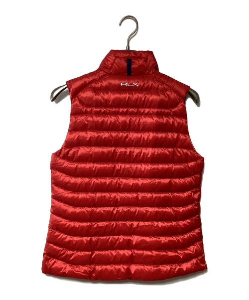 RLX RALPH LAUREN（アールエルエックスラルフローレン）RLX RALPH LAUREN (アールエルエックスラルフローレン) リバーシブルダウンベスト ネイビー×レッド サイズ:Mの古着・服飾アイテム
