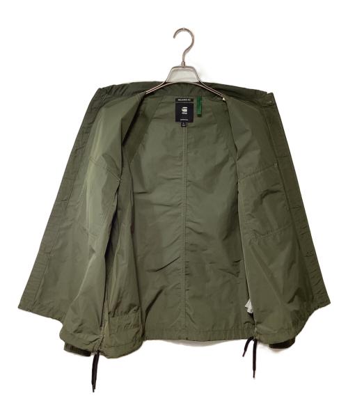 G-STAR RAW（ジースターロゥ）G-STAR RAW (ジースターロゥ) 2 Flap Pocket Relaxed Overshirt カーキ サイズ:Lの古着・服飾アイテム