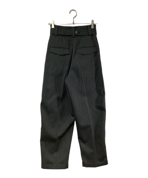 LOHEN（ローヘン）LOHEN (ローヘン) ハイカウントウールダブルマッキンパンツ グレー サイズ:36の古着・服飾アイテム