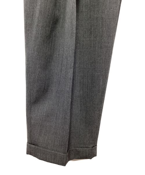 LOHEN（ローヘン）LOHEN (ローヘン) ハイカウントウールダブルマッキンパンツ グレー サイズ:36の古着・服飾アイテム