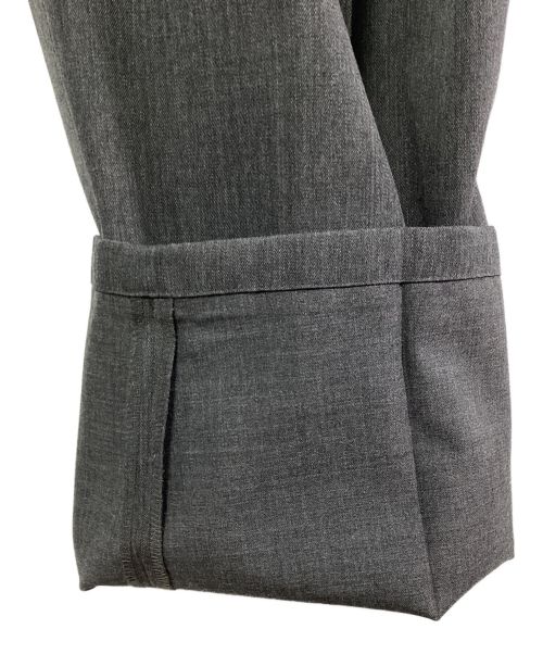 LOHEN（ローヘン）LOHEN (ローヘン) ハイカウントウールダブルマッキンパンツ グレー サイズ:36の古着・服飾アイテム