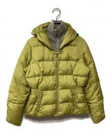 Eddie Bauer（エディーバウアー）の古着「ダウンジャケット」｜黄緑