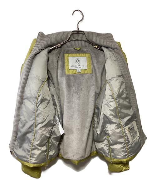 Eddie Bauer（エディーバウアー）Eddie Bauer (エディーバウアー) ダウンジャケット 黄緑 サイズ:SPの古着・服飾アイテム