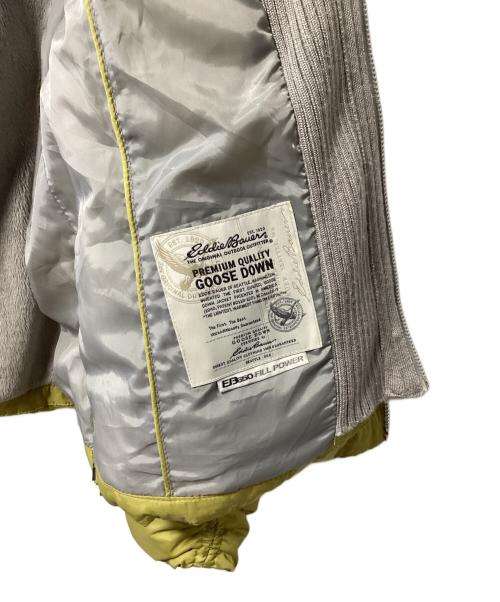 Eddie Bauer（エディーバウアー）Eddie Bauer (エディーバウアー) ダウンジャケット 黄緑 サイズ:SPの古着・服飾アイテム