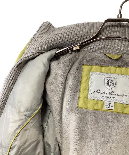 Eddie Bauer（エディーバウアー）Eddie Bauer (エディーバウアー) ダウンジャケット 黄緑 サイズ:SPの古着・服飾アイテム