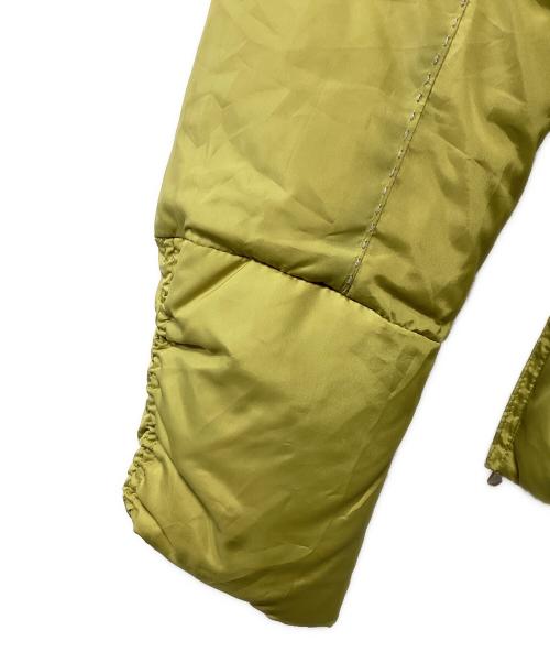 Eddie Bauer（エディーバウアー）Eddie Bauer (エディーバウアー) ダウンジャケット 黄緑 サイズ:SPの古着・服飾アイテム