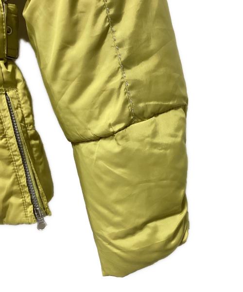 Eddie Bauer（エディーバウアー）Eddie Bauer (エディーバウアー) ダウンジャケット 黄緑 サイズ:SPの古着・服飾アイテム