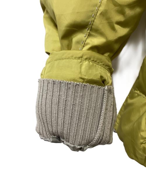 Eddie Bauer（エディーバウアー）Eddie Bauer (エディーバウアー) ダウンジャケット 黄緑 サイズ:SPの古着・服飾アイテム