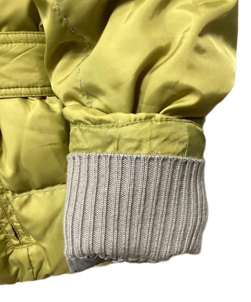 Eddie Bauer（エディーバウアー）Eddie Bauer (エディーバウアー) ダウンジャケット 黄緑 サイズ:SPの古着・服飾アイテム