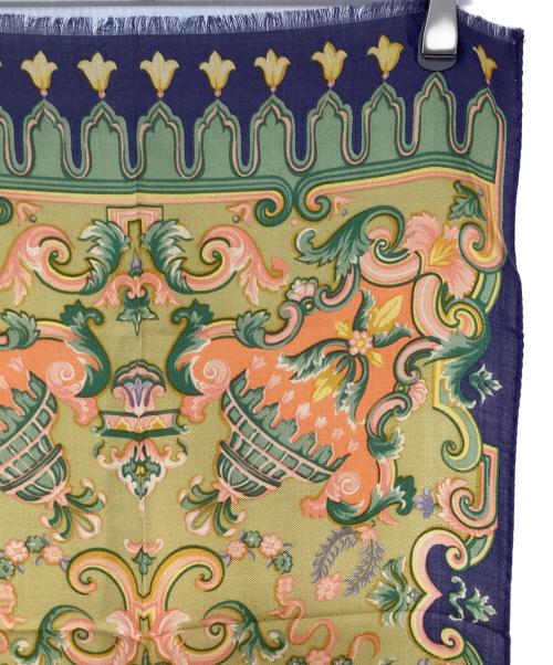ETRO（エトロ）ETRO (エトロ) シルク混ストール マルチカラー 未使用品の古着・服飾アイテム