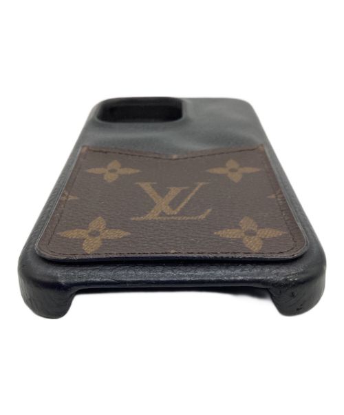 LOUIS VUITTON（ルイ ヴィトン）LOUIS VUITTON (ルイ ヴィトン) iPhone13Proケース ブラウン×ブラックの古着・服飾アイテム