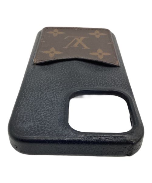 LOUIS VUITTON（ルイ ヴィトン）LOUIS VUITTON (ルイ ヴィトン) iPhone13Proケース ブラウン×ブラックの古着・服飾アイテム