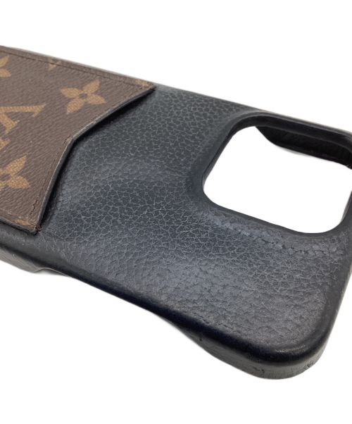 LOUIS VUITTON（ルイ ヴィトン）LOUIS VUITTON (ルイ ヴィトン) iPhone13Proケース ブラウン×ブラックの古着・服飾アイテム