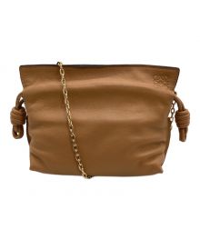 LOEWE（ロエベ）の古着「FLAMENCO CLUTCH NANO」｜ブラウン
