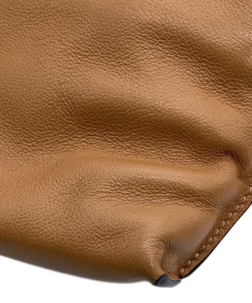 LOEWE（ロエベ）LOEWE (ロエベ) FLAMENCO CLUTCH NANO ブラウンの古着・服飾アイテム