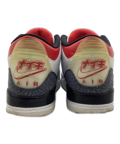 NIKE（ナイキ）NIKE (ナイキ) AIR JORDAN 3 RETRO SE-T ホワイト×レッド サイズ:29の古着・服飾アイテム
