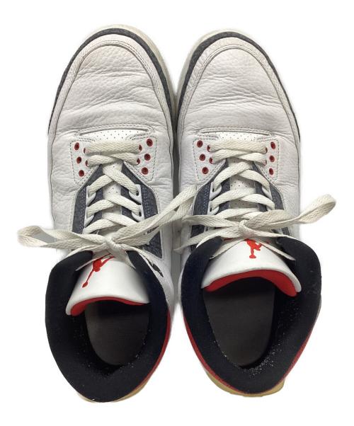 NIKE（ナイキ）NIKE (ナイキ) AIR JORDAN 3 RETRO SE-T ホワイト×レッド サイズ:29の古着・服飾アイテム