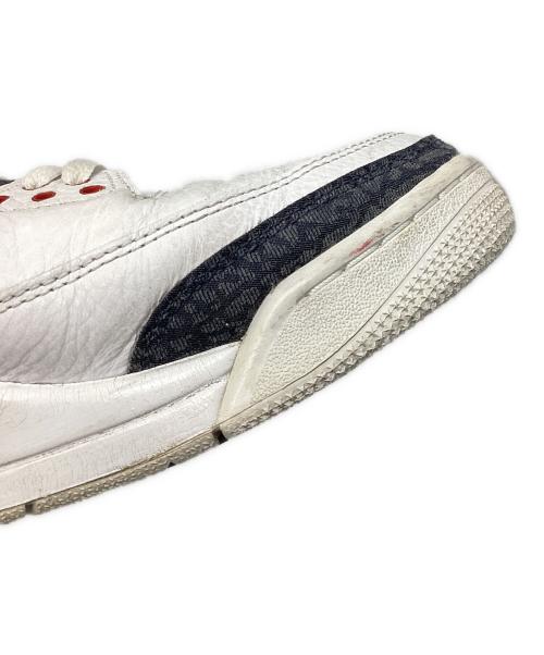 NIKE（ナイキ）NIKE (ナイキ) AIR JORDAN 3 RETRO SE-T ホワイト×レッド サイズ:29の古着・服飾アイテム