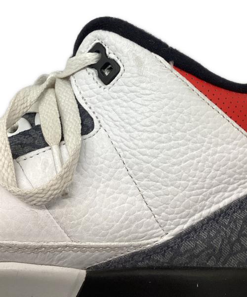 NIKE（ナイキ）NIKE (ナイキ) AIR JORDAN 3 RETRO SE-T ホワイト×レッド サイズ:29の古着・服飾アイテム