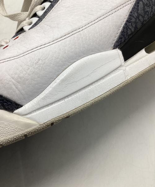 NIKE（ナイキ）NIKE (ナイキ) AIR JORDAN 3 RETRO SE-T ホワイト×レッド サイズ:29の古着・服飾アイテム
